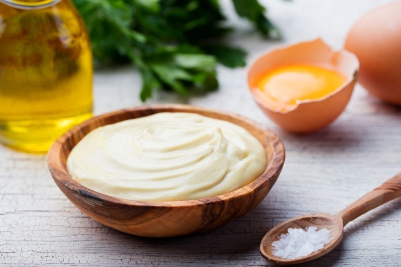 Egg yolk powder for mayonnaise