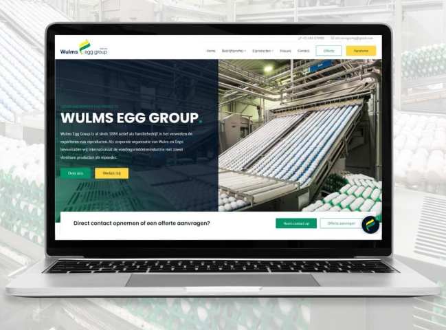 Wulms Egg Group in een nieuw jasje