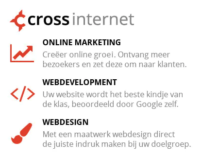 Cross Internet webdesign en online marketing